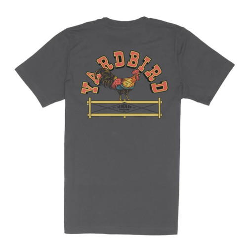 Sendero Mens Black Yardbird Short Sleeve Shirt
