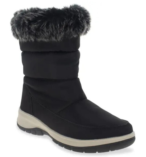 Western Chief Women's Pine Faux Fur Lined Boots - Black