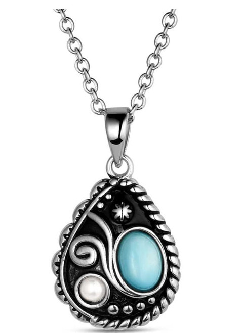 Montana Silversmiths Cowgirl Credo Necklace