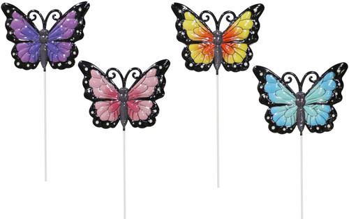 24" X 5" Butterfly Picks ASSORTED 1 PIECE