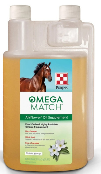 Purina Omega Match Ahiflower Oil Supplement 32OZ