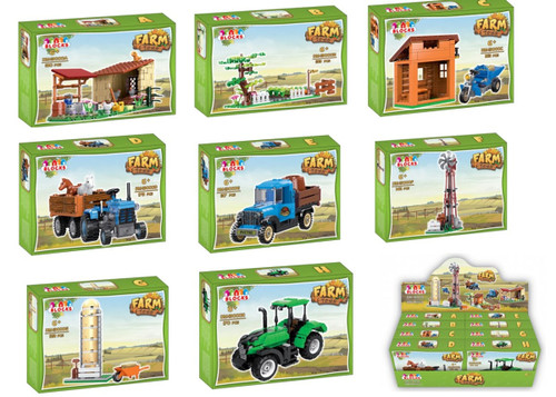 Brick Blocks Farm Town ASSORTED 1 PIECE