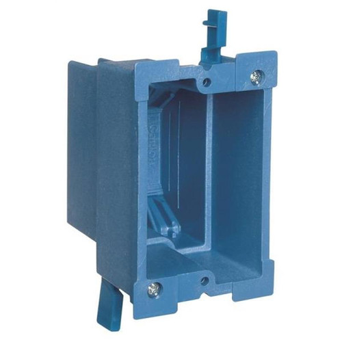Thomas & Betts Blue Old Work Outlet Box 1 Gang, 18 Cu-In X 3-7/8 In L X 2-3/8 In W