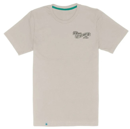 Sendero Provisions Mens Tan Giddy Up Short Sleeve Shirt