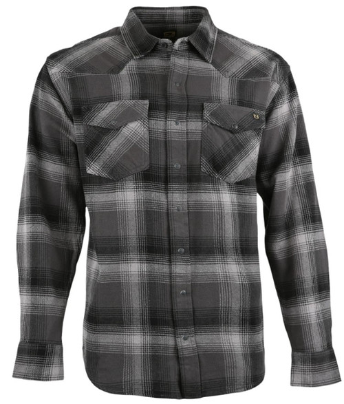 Noble Outfitters Mens Brawnt Snap Long Sleeve Shirt