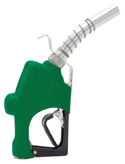 Husky 1GS HD Diesel Nozzle with Clip - Heavy-Duty Fuel Dispensing