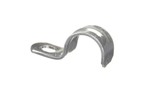 Halex 1-1/2in 1-Hole Electrical Metallic Tube Straps- 2pk