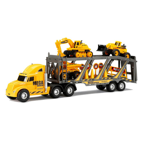Summit Gifts Kids Mega Construction Truck Hauler