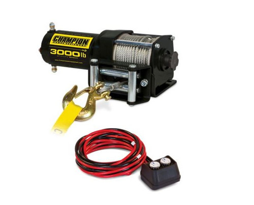 Champion Power Equipment 3.000 lb. ATV/UTV Winch Kit