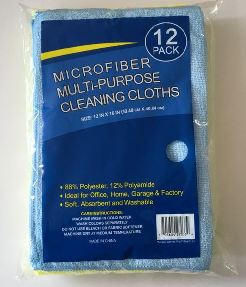 Midco Microfiber Multi-Purpose Cleaning Cloths - 24 Pack