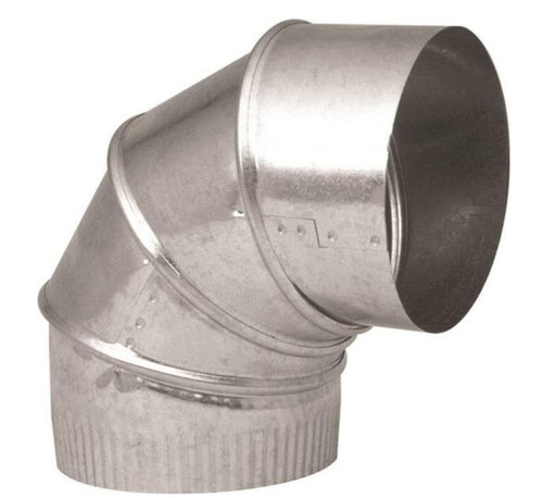 Imperial 6" Adjustable Stove Pipe Elbow - 90