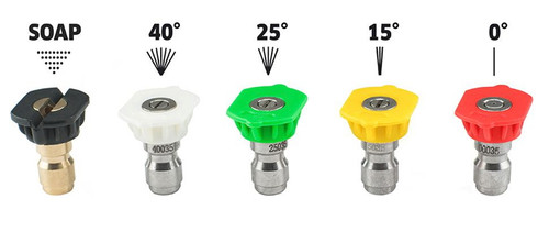 Karcher - Universal Nozzle Kit For Gas And Electric Pressure Washers - 5 Piece Set