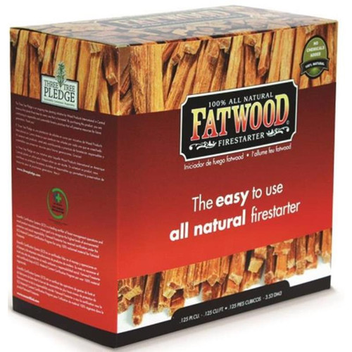 Fatwood Fire Starter 5lb Color Box - Pine Wood