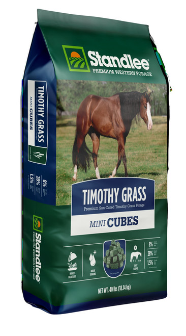 Standlee Premium Timothy Grass Mini Cubes - 40 lbs.