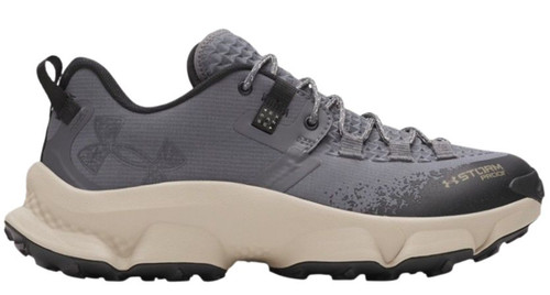 Under Armour Men's Castlerock, City Khaki, Bayou Expanse Low Waterproof Trail Running Shoes