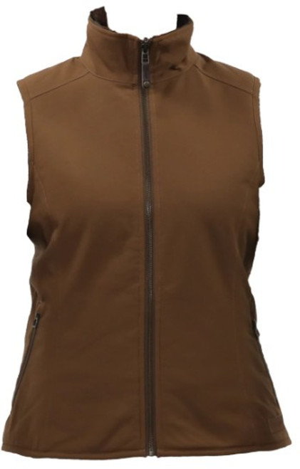 Noble Outfitters Women's Tobacco Brown N3 Reversible Vest