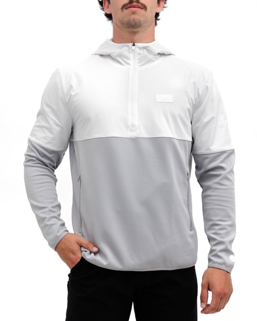 Waggle Men's Iceberg Zenith 1/4 Zip Pullover Hoodie