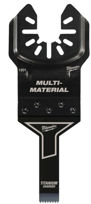 Milwaukee Bi-Metal Multi-Material Universal Fit Oscillating 2 1/2" Multi-Tool Blades - 1 Pack