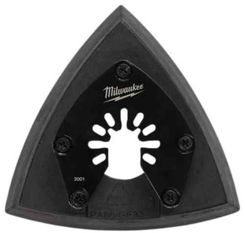 Milwaukee Universal Fit OPEN-LOK 3-1/2" Triangle Sanding Pad - 1 Pad