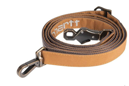 Carhartt Brown Adjustable Field Dog Leash - Large