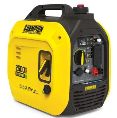 Champion 2500W Dual Fuel Inverter with CO Shield