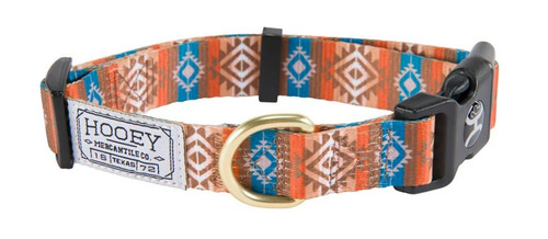 Hooey Nomad Aztec Dirty Turquoise Dog Collar