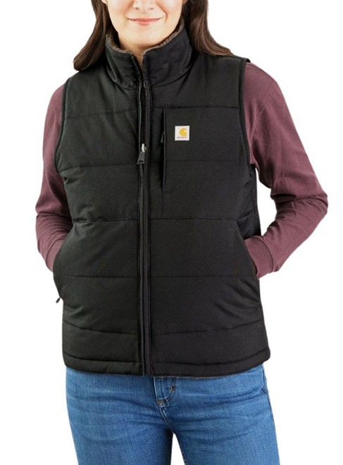 Carhartt Womens Montana Reversible Relaxed Fit Insulated Puffer Vest