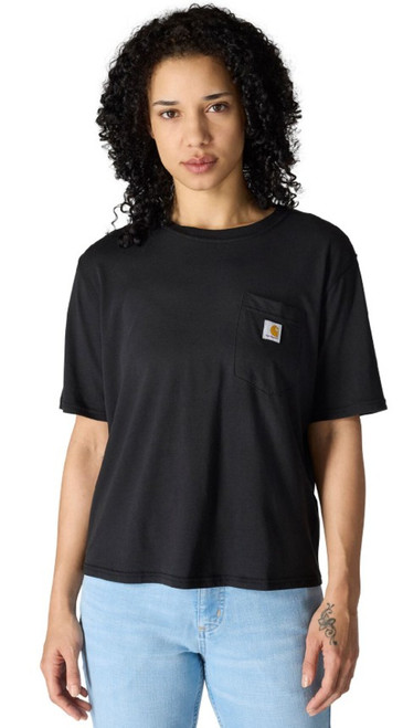 Carhartt Womens Tencel Fiber Series Loose Fit Short Sleeve Crew-neck T-Shirt