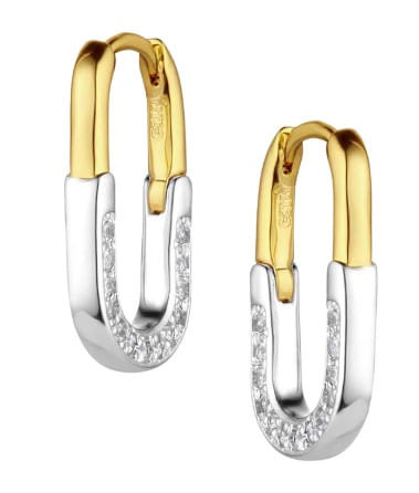 Montana Silversmiths The Flats Hoop Earrings