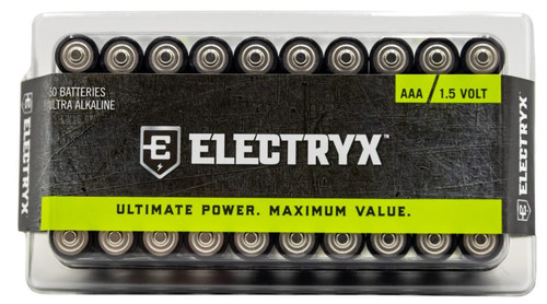 Electryx 1.5 Volt AAA Battery Pack - 50 Count