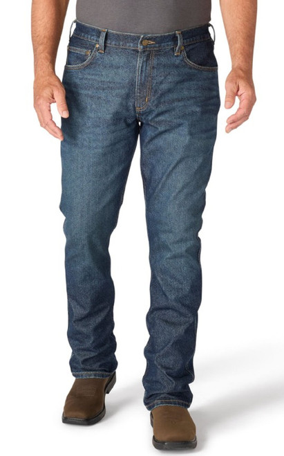 Carhartt Men's Relaxed Bootcut Rugged Flex Bitterbrush Denim Jeans