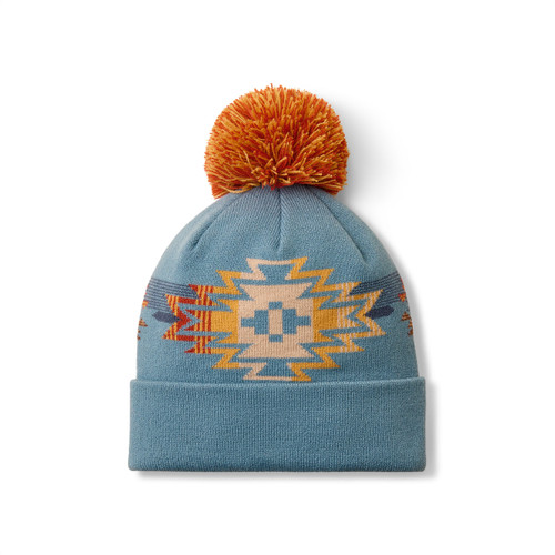 Ariat Ladies Serape Print Pompom Cuffed Beanie