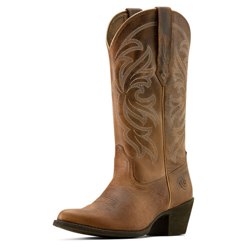 Ariat Ladies Mesa Tan Heritage J Toe Western Boots