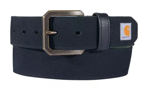 Carhartt - Men's Black Canvas Duck Belt
