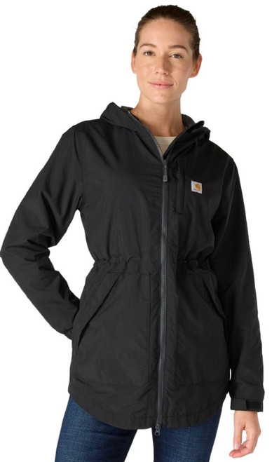 Carhartt Women's Relaxed Fit Lightweight Hooded Rockford Coat