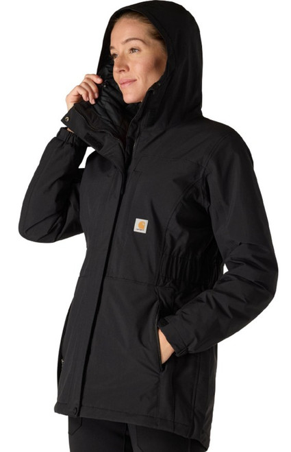 Carhartt Women's Black Storm Defender Insulated Coat