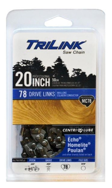TriLink 20 in. MC78 Full Chisel Chainsaw Chain