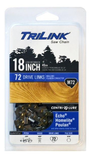 TriLink 18 in. M72 Semi Chisel Chainsaw Chain