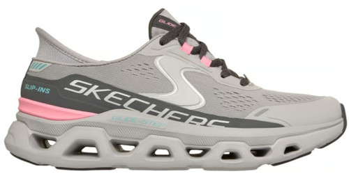 Skechers Slip-ins: Women's Grey & Pink Glide-Step Altus Athletic Shoes