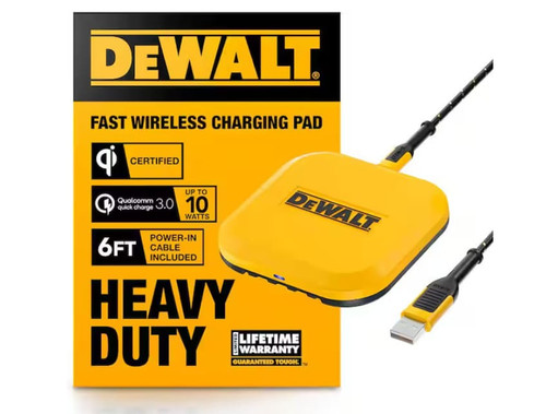DeWalt Fast Wireless 10-Watt Qi Charging Pad