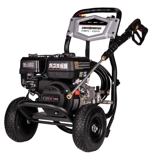Black Diamond 3100 PSI 2.3 GPM Gas Pressure Washer with CRX 165 Engine