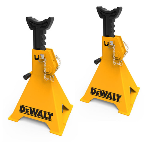 DeWalt Yellow 3-Ton Steel Manual Jack Stands