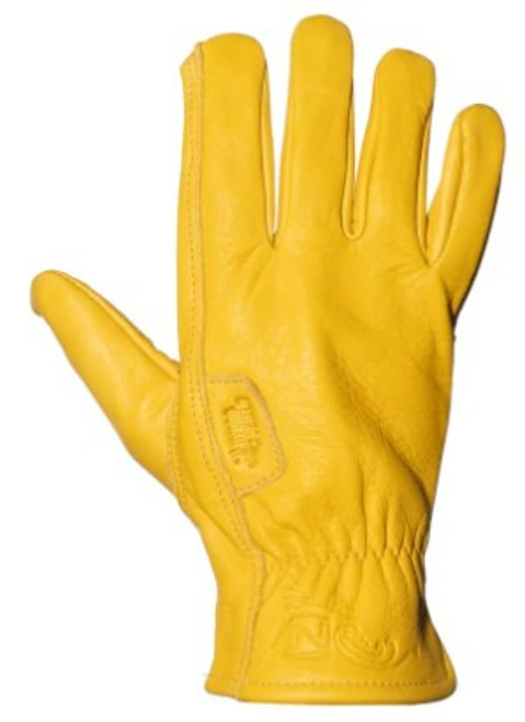 Noble Outfitters Women's Gold Hydroshield Cowhide Leather Work Glove