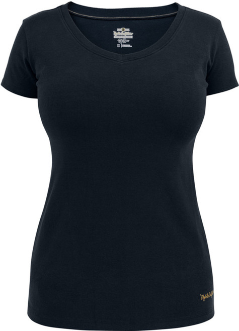 Noble Outfitters Womens V-Neck Tug Free Short Sleeve Tee