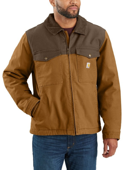 Carhartt Men's Montana Rugged Flex Relaxed Fit Duck Insulated Jacket