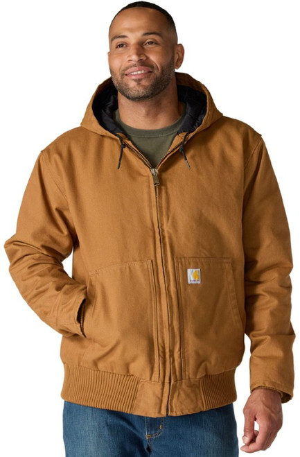 Carhartt Men's Loose Fit Washed Duck Insulated Active Jac