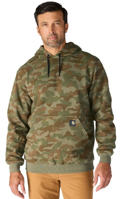 Carhartt Men's Marquette Army Green Camo Sweatshirt