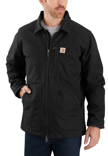 Carhartt Men's Washed Duck Sherpa Lined Ridge Coat