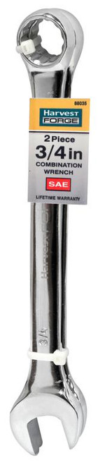 Harvest Forge 2-Piece SAE Combination Wrench Set 3/4 Inch