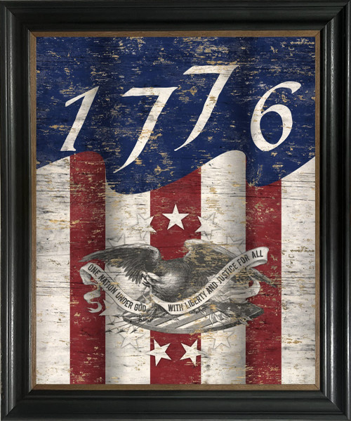 Rocky Mountain Publishing 1776 Flag Canvas Giclee